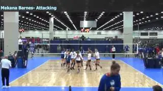 Mekana Barnes 2015 PVL Highlights | EliteVolley.com