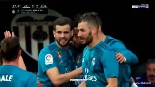 Valencia vs Real Madrid 1-4 Highlights 27-01-2018