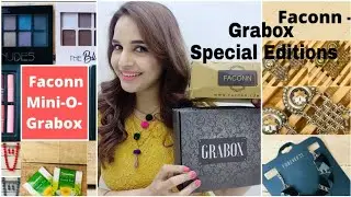 Special Edition Grabox |Mini-O-Grabox + Jewel Grabox | November 2019 | Unboxing & Try on Review |