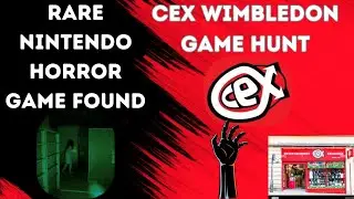 Rare Nintendo Horror Game Found!- CEX Wimbledon Game Hunt