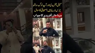 disrespectful question asked by a journalist from Meena Khan Afridi #shorts #viral #shortsfeed #pti