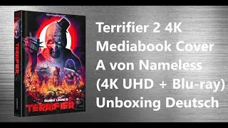 Terrifier 2 Mediabook Cover B 4K UHD + Blu-ray Unboxing German