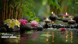 Calm Cascades 💧 Gentle Piano & Waterfall Ambience for Mindfulness