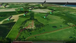 Holkham Hall (Norfolk) - 3D fly-through