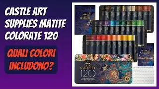 RECENSIONE (2026) : Castle Art Supplies Matite Colorate 120. DETTAGLI