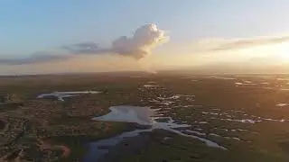River Dee Marshes Sunset