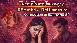 Twin Flame Journey: DF Married aur DM Unmarried &ndash; Connection Ka Kya Matlab Hai?#twinflame 💔