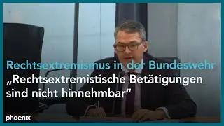 Vorstellung des Untersuchungsberichts zu Rechtsextremismus in der Bundeswehr am 11.12.20