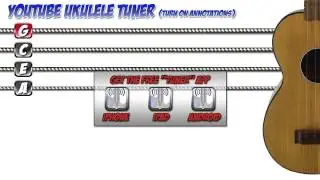 YOUTUBE UKULELE TUNER
