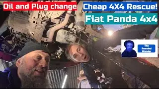 Замена масла и свечей зажигания Fiat 1.2 — недорогое спасение для 4x4! Fiat Panda 4x4 Ep4