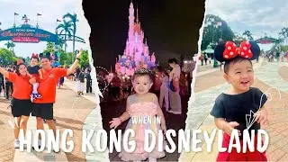 When in Hong Kong Disneyland | The Happiest Place on Earth 