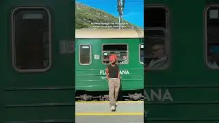 Best train rides in the world - The Fl&aring;msbana train in Flam in Norway - #norway  #fjords #travel