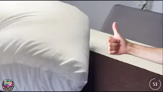 Your Daily Review - Blumtal Kopfkissen 40x80 cm - Nackenkissen mit anpassbarer F&uuml;llung