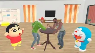 Franklin Ne Jack ko Diya Open Challenge in Indian Theft Auto Simulator Game 