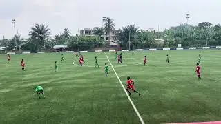 Second half against righteous academy. Full score line game 4:2