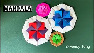 Origami Mandala/ Paper Coaster