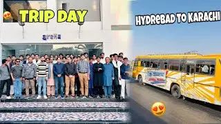 Hydrebad To Karachi 😍Trip Day Indus Academy | Arena ￼Karachi Part 1 