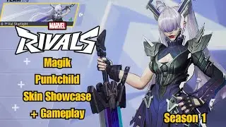 Magik | Punkchild Skin Showcase | Marvel Rivals Gameplay | Season 1 #eternalnightfalls