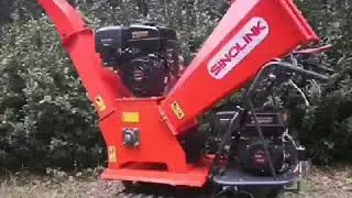 Tracked wood chipper of Sinolink