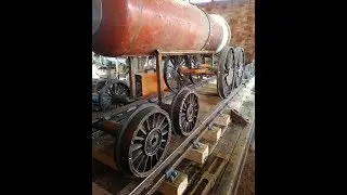 Создание паровоза. Часть 6.  Western-style steam locomotive creation - Mak.N-130674. prok-master.