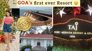 Goa&rsquo;s first Luxury Resort: Taj Fort Aguda Resort & Spa || Ultimate Luxury Hotel in Goa #goahotel
