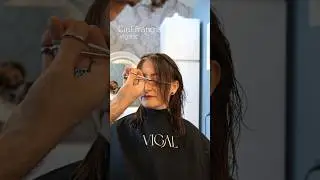 Frangia capelli lunghi #hairstyle #hairtutorial #art #vigal #hiphop