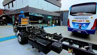 Chasis marca Clave 7 - 205HP (con tecnología japonesa) Para buses de 10 metros