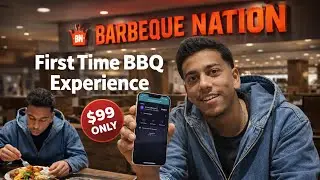 First Time Barbeque Nation - BBQ 🍗Experience | Barbecue Nation buffet | Bbq Nation @599 