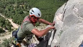 Espolon Ama Dablam nueva v&iacute;a en Las Frontales (El Chorro 2020)