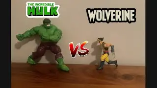 The Incredible Hulk VS Wolverine | StopMotion