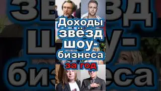 Доходы Звёзд шоу-бизнеса за год #звезды #бизнес #кино #телевидение #приколандия #quiz