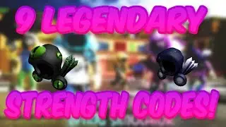 *NEW* 9 LEGENDARY STRENGTH CODES! *WORKING* (Roblox Dominus Lifting Simulator)