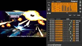 Gradius ReBirth - A Journey to the Start MIDI - Sound Canvas VA