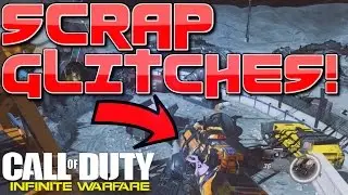 *TOP OF MAP* All Glitches on SCRAP! (COD IW Infinite Warfare Continuum DLC 2 Glitch Spots)