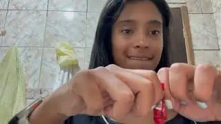 ASMR CASEIRINHO - Mastigando chicletes e mexendo no cabelo