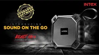 Intex Beast 101+ Compact Bluetooth Speakers | Portable Bluetooth Speaker Under Rs.2000