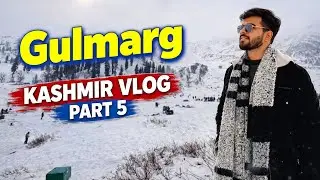 Gulmarg Live Snowfall ❄️ | Kashmir Winter Wonderland | kashmir vlog part 5🩵