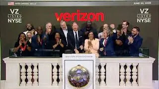 Verizon Communications Inc  NYSE  VZ Rings The Opening Bell&reg;