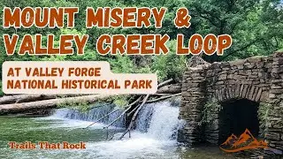 Mount Misery Valley Creek Trail at Valley Forge National Historical Park Shot on Insta360