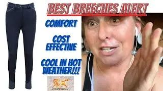 ALERT: BEST BREECHES for Hot Weather! Comfy, Affordable, & My Favorite! #horseriding #equestrian