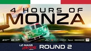 LIVE: 4 Hours of Monza - Le Mans Virtual Series 2022