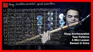 Raag Amritavarshini - 16 Beats - A Mini Lesson