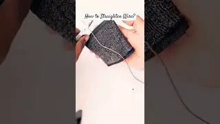 How to Straighten Wire? #regaliabyreyney #howto #jewelrymaking