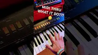MIDI Thru - What it do? MIDI out vs. midi thru what&rsquo;s the difference?