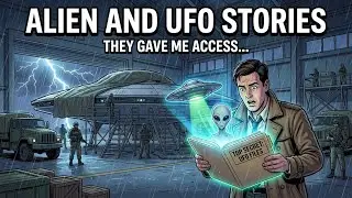 They Gave Me Access To UFO Files... | UFO & Alien Encounter Stories | Black Screen + Rain