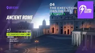 Asphalt 9 Chap 4 Electric Season Race 09 Rome (Ancient Rome)