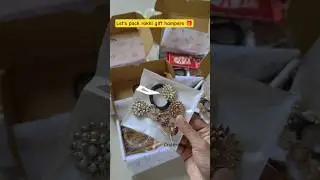 Rakhi gift hampers🎁 #gift #rakhi #rakshabandhan #handmade #trending #viral #shorts #gift #giftideas