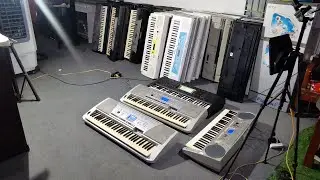 chiều 9/4/23 giới thiệu báo giá 4 cây đàn organ YAMAHA bãi nhật ổ đĩa PSR 730.450.J51 Lh 0989634982
