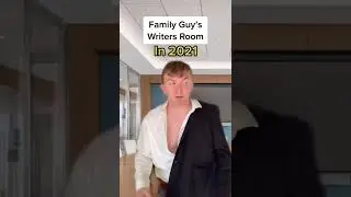 How I Imagine The Family Guy Writers Room Looks
