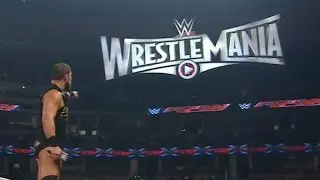 WWE Raw 2/2/15 Curtis Axel WANTS Brock Lesnar at Wrestlemania!